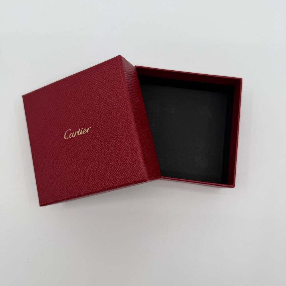 Cartier EMPTY Red Gift Box Authentic Cardboard Lidded Box Jewelry Watch Bracelet